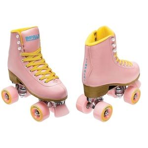 Pink Impala Quad Roller Skate